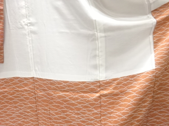  芝草模様付け下げ小紋着物